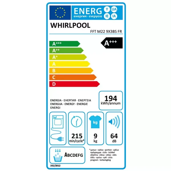 Whirlpool FFTM229X3BSFR - Afbeelding 4