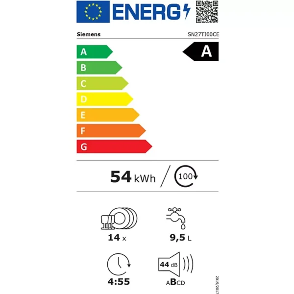 Siemens SN27TI00CE iQ700 Zeolith - Afbeelding 6