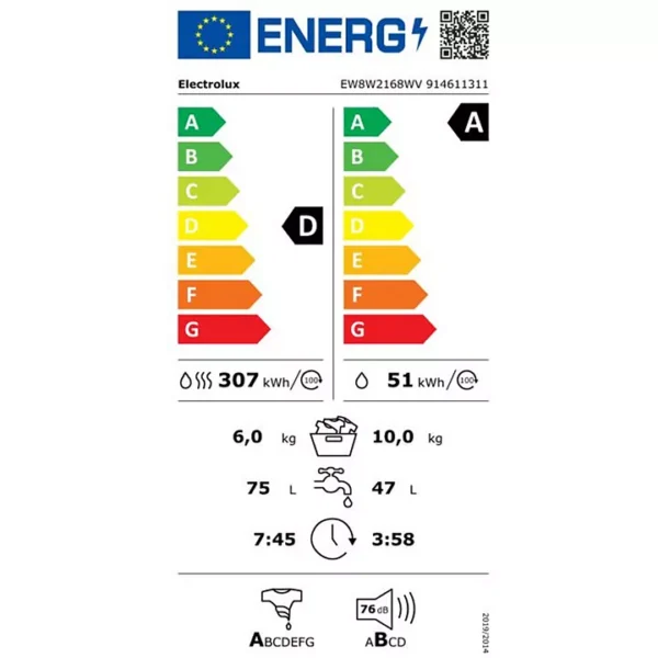 Electrolux EW8W2168WV - Afbeelding 4