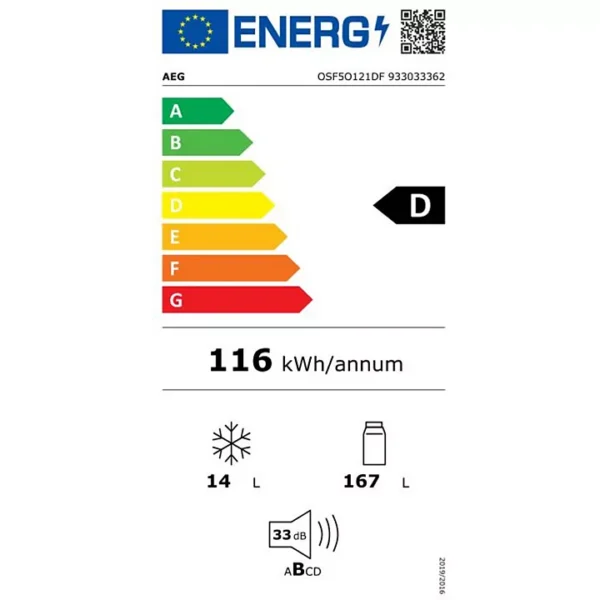 AEG OSF5O121DF - Afbeelding 4