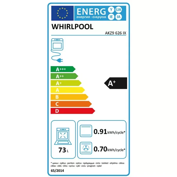 Whirlpool AKZ9626IX - Afbeelding 4