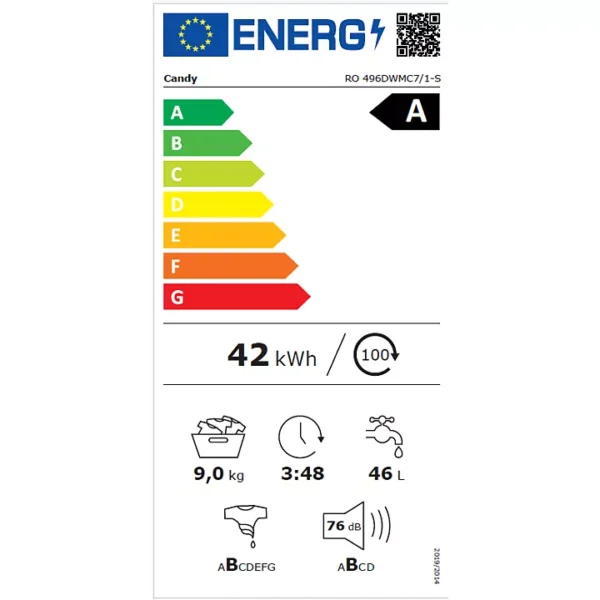 Candy RO 496DWMC7/1-S - Afbeelding 4