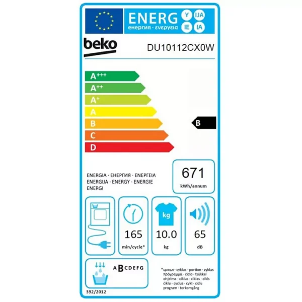 Beko DU10112CX0W - Afbeelding 4