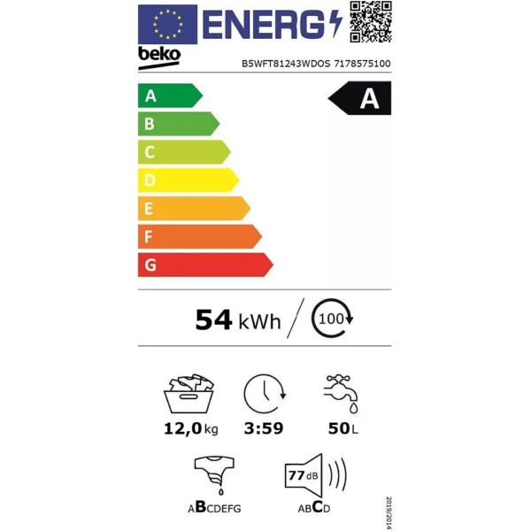 Beko B5WFT81243WDOS - Afbeelding 4