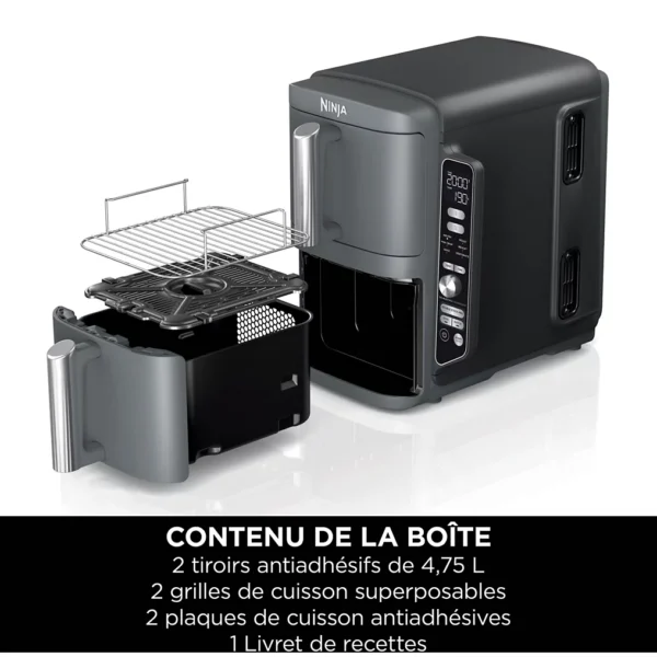 NINJA Double Stack XL 9,5 L SL400EU - Afbeelding 3