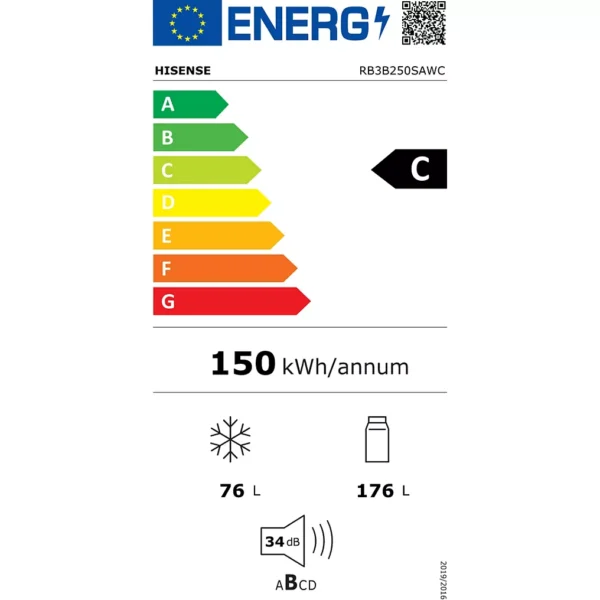 Hisense RB3B250SAWC - Afbeelding 4