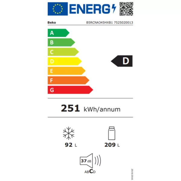 Beko B5RCNA345HXB1 - Afbeelding 5