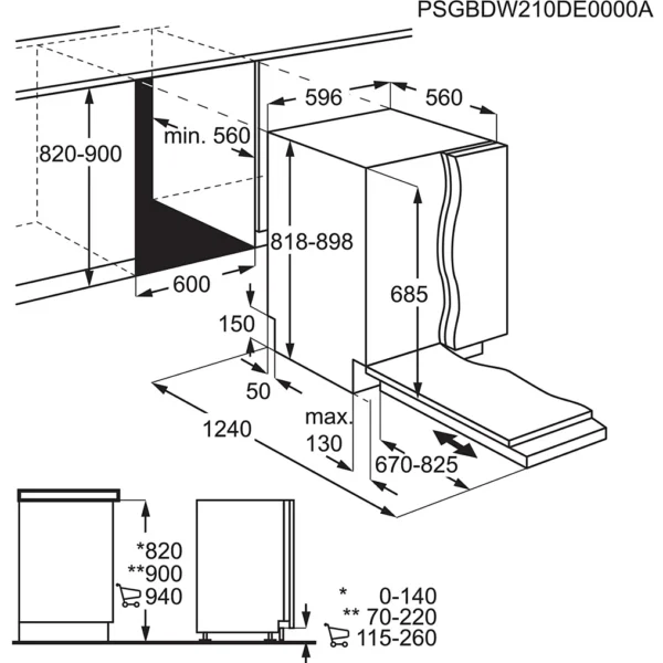 AEG FSK94858P - Afbeelding 7