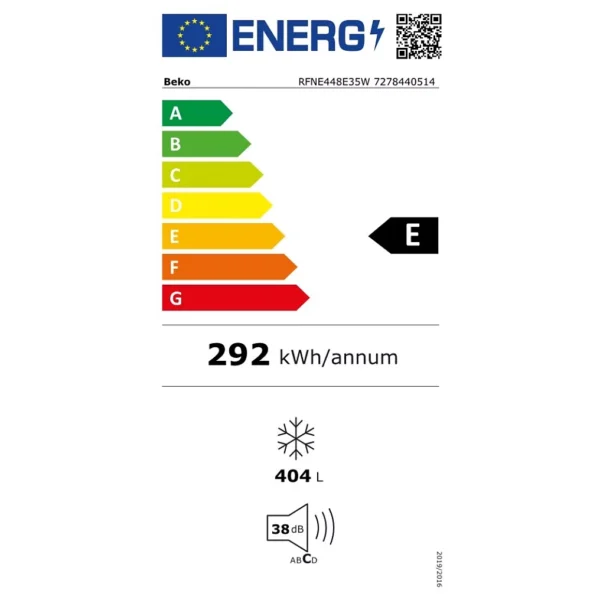 Beko RFNE448E35W - Afbeelding 4