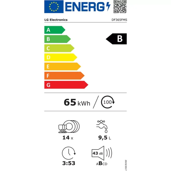 LG DF365FMS TrueSteam - Afbeelding 4