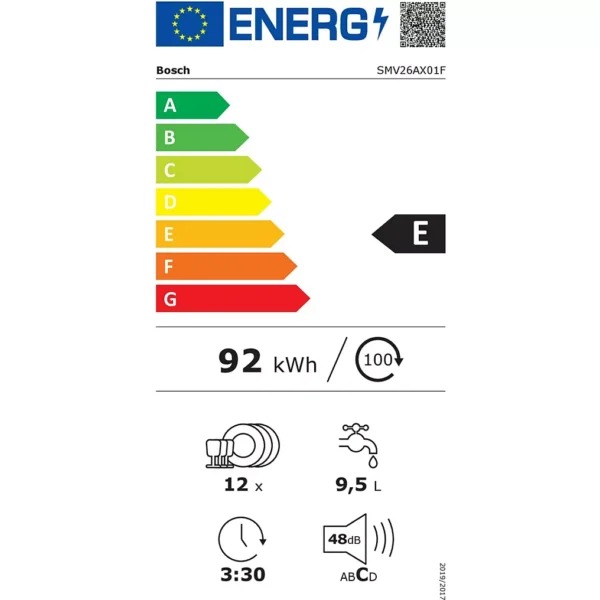 Bosch SMV26AX01F - Afbeelding 4