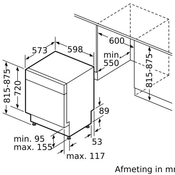 Bosch SMU4EVS08E - Afbeelding 5