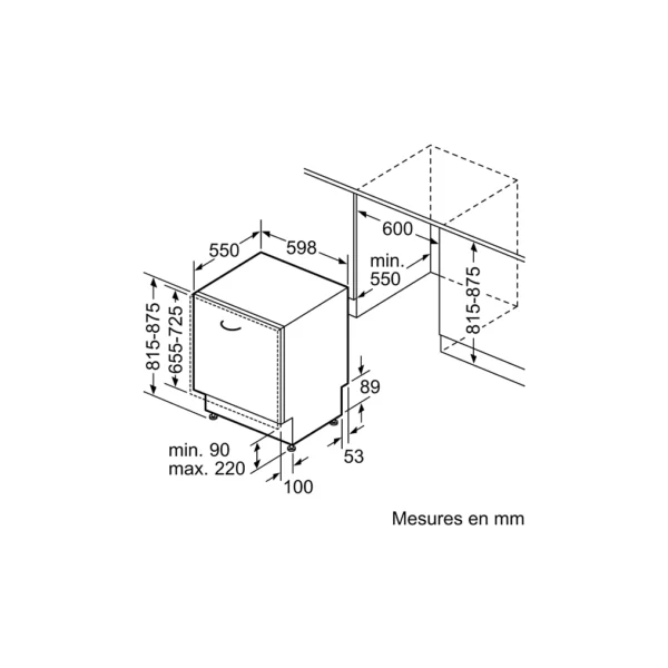 Bosch SMV6ECX12F - Afbeelding 7