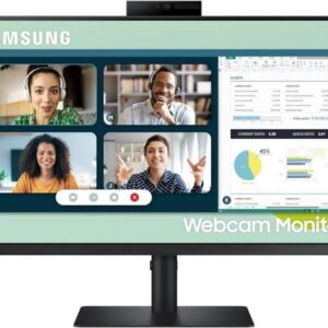 Samsung LS24A400 - Full HD IPS Webcam Monitor - 24 Inch