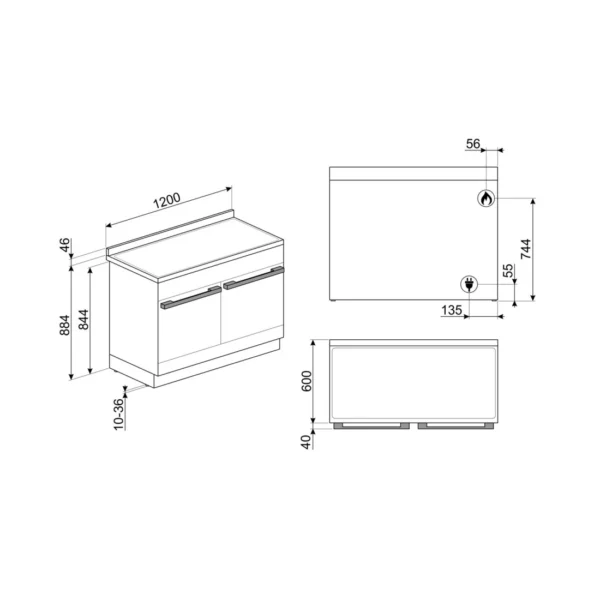 Smeg CPF120IGMPWH - Afbeelding 5