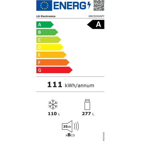 LG GBV5240APY - Afbeelding 5