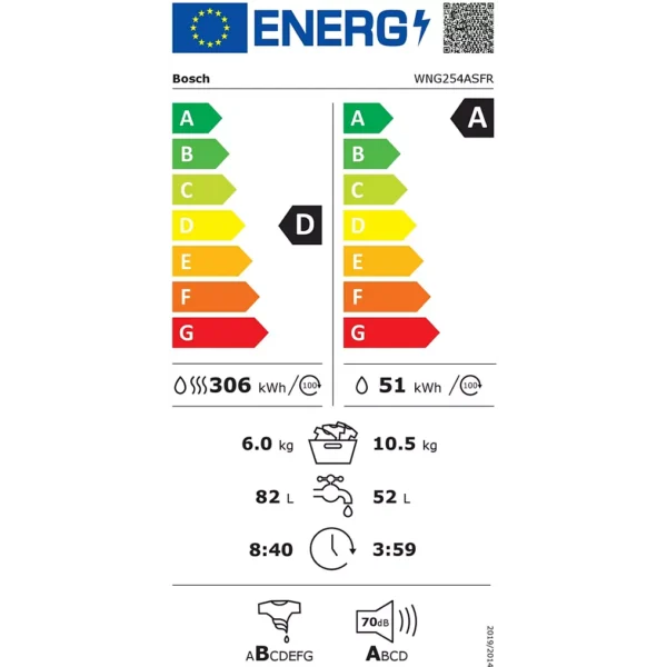 Bosch WNG254ASFR Serie 6 - Afbeelding 4