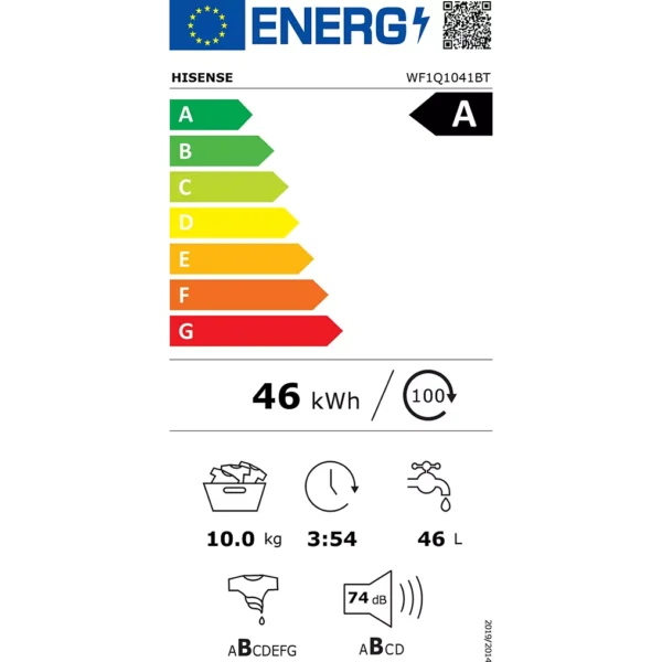 Hisense WF1Q1041BT - Afbeelding 4