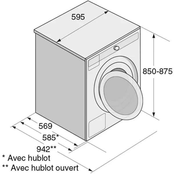 Asko W4096R.W/3 - Afbeelding 3
