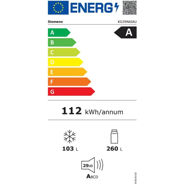Siemens KG39NAIAU - Afbeelding 4