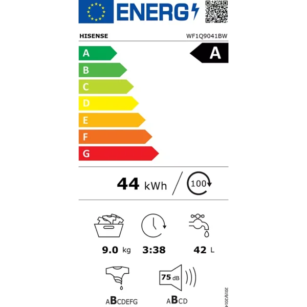 Hisense WF1Q9041BW - Afbeelding 3