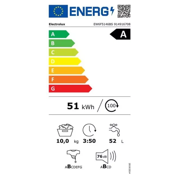 Electrolux EW6F5146BS - Afbeelding 3