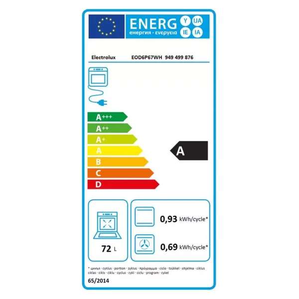 Electrolux EOD6P67WH - Afbeelding 5