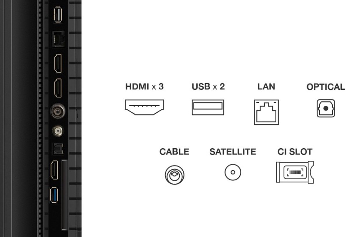TCL 75P71K - 75 inch - 4K QLED - 2025 - Afbeelding 2
