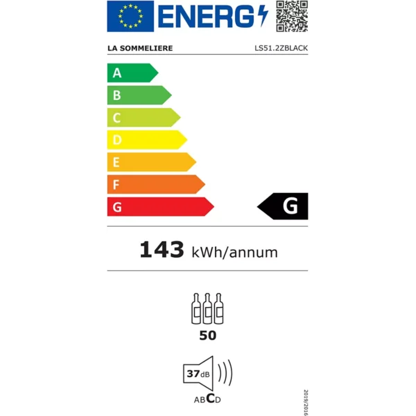 La Sommeliëre LS51.2ZZWART - Afbeelding 4