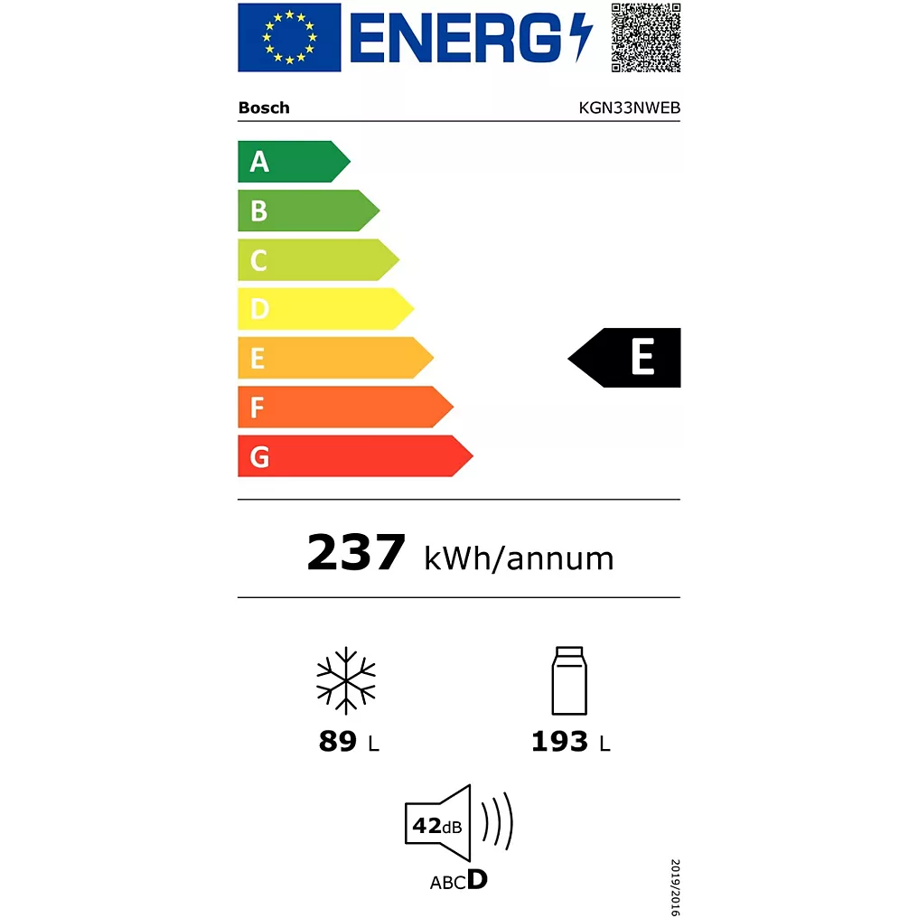 Bosch KGN33NWEB - Afbeelding 6