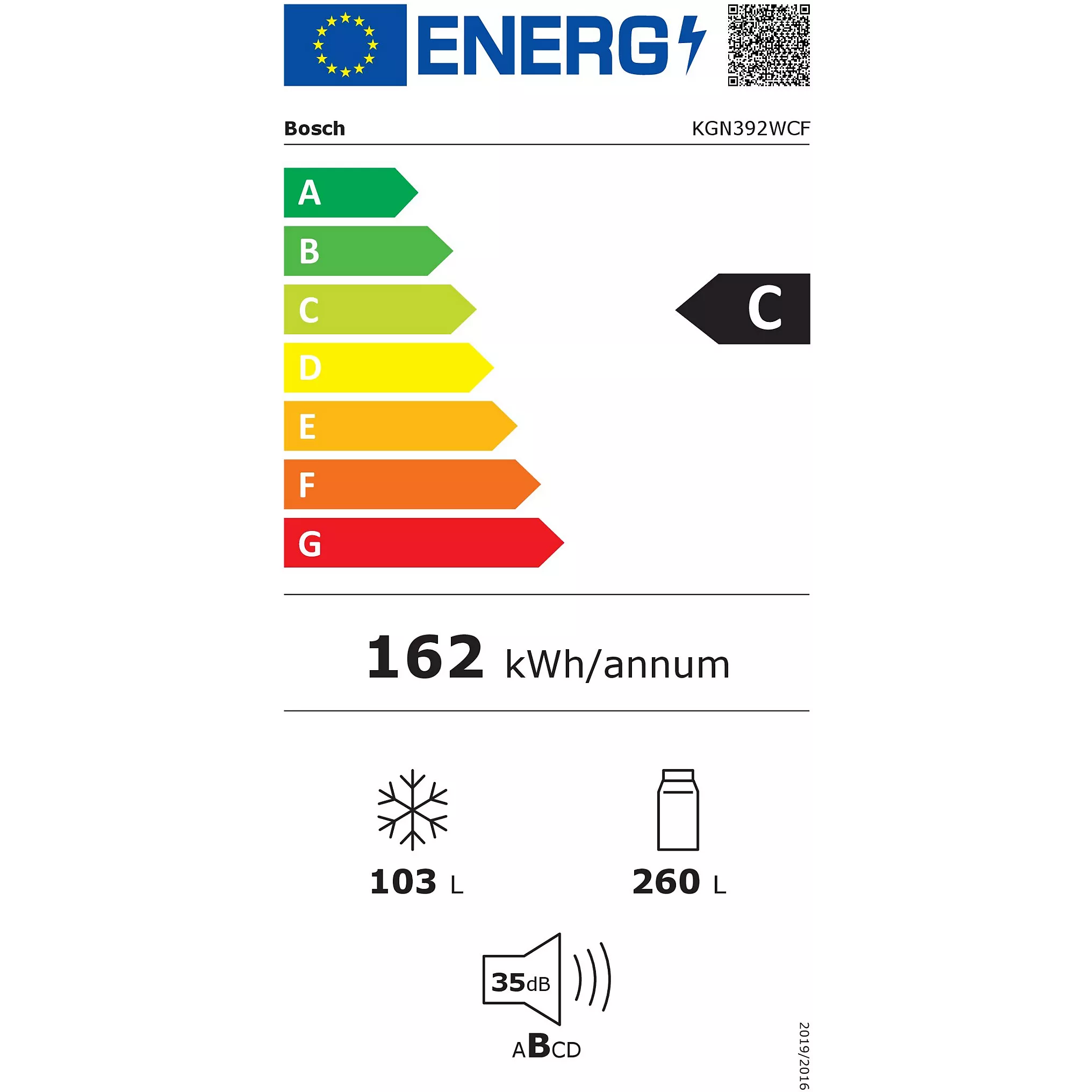 Bosch KGN392WCF - Afbeelding 6