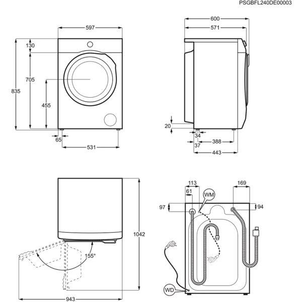 Electrolux EW7IW4285BW - Afbeelding 6