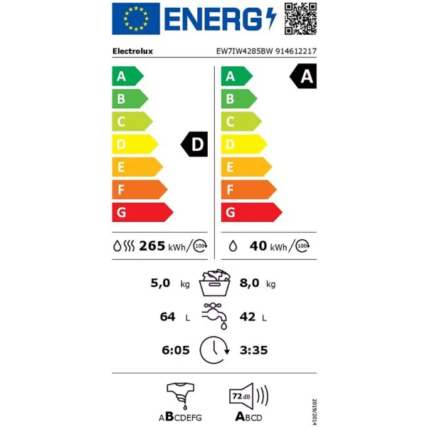 Electrolux EW7IW4285BW - Afbeelding 4