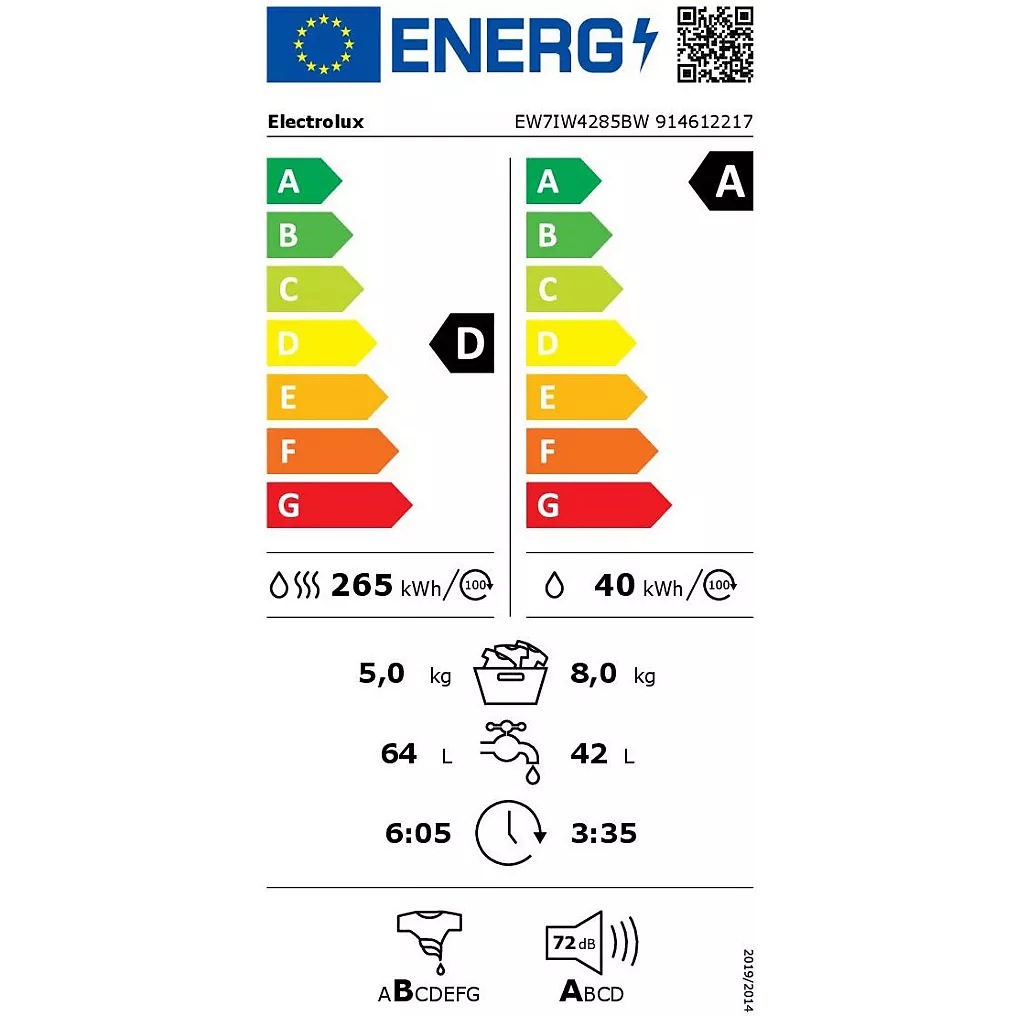 Electrolux EW7IW4285BW - Afbeelding 4