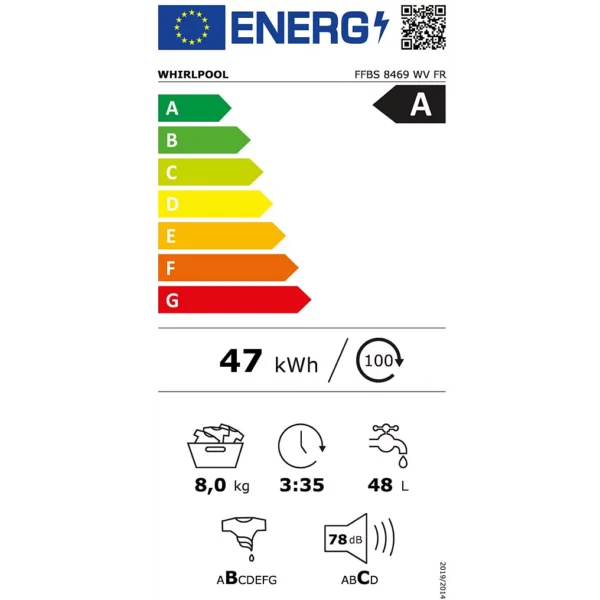 Whirlpool FFBS8469WVFR - Afbeelding 5