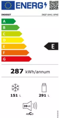 Indesit INGF6441XP4E - Afbeelding 4