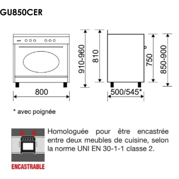 Glem GU850CER - Afbeelding 3