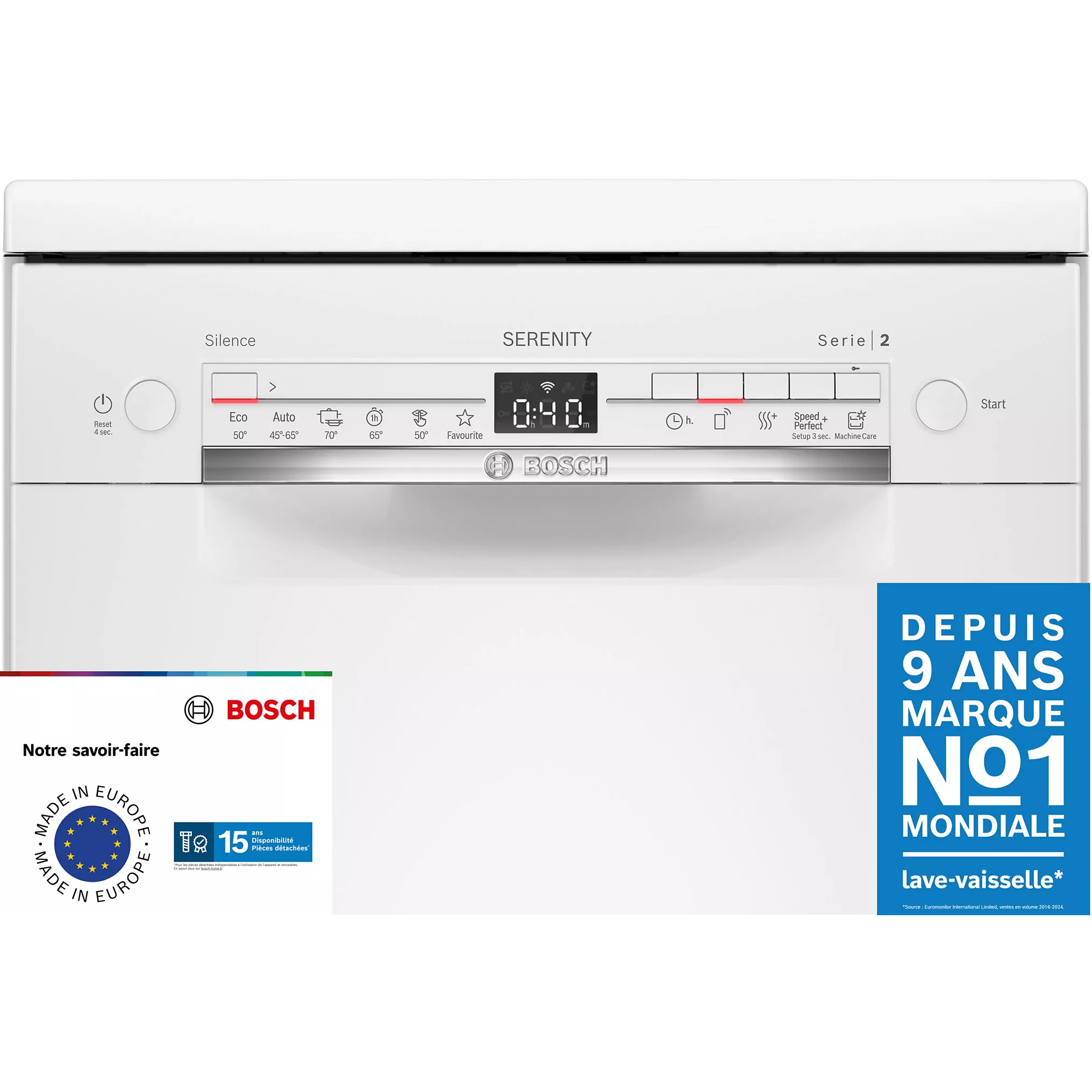 Bosch SPS2HKW65E 45CM - Afbeelding 2