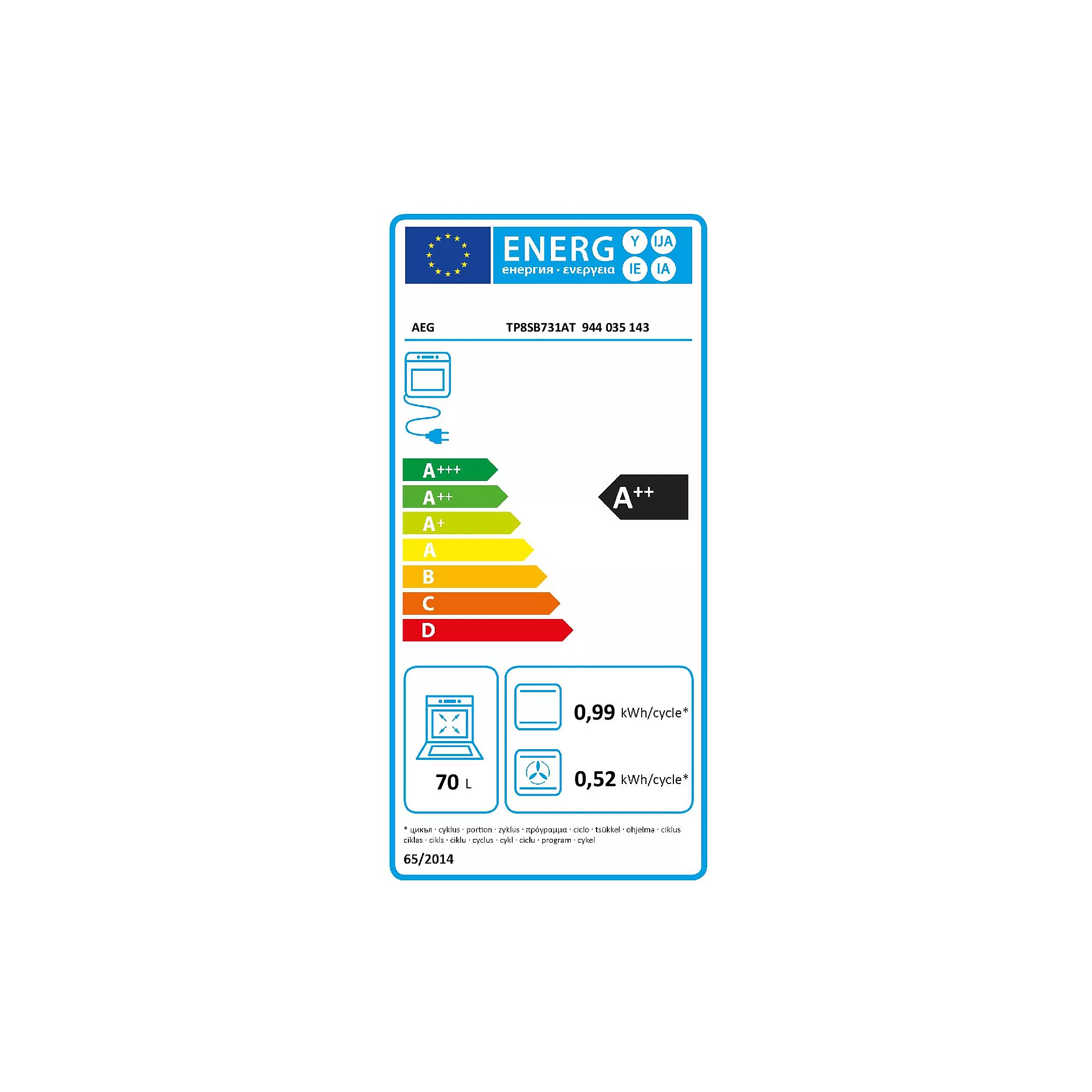 AEG TP8SB731AT - Afbeelding 4