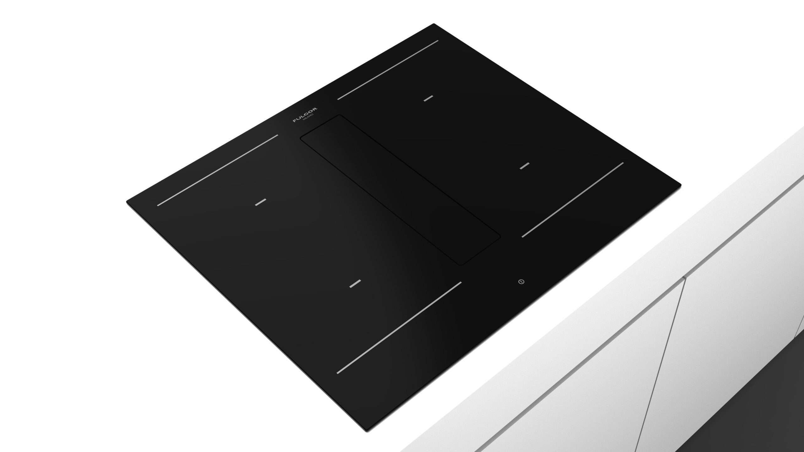 Fulgor Milano FHH 600 ID TC BK kookplaat - Afbeelding 2