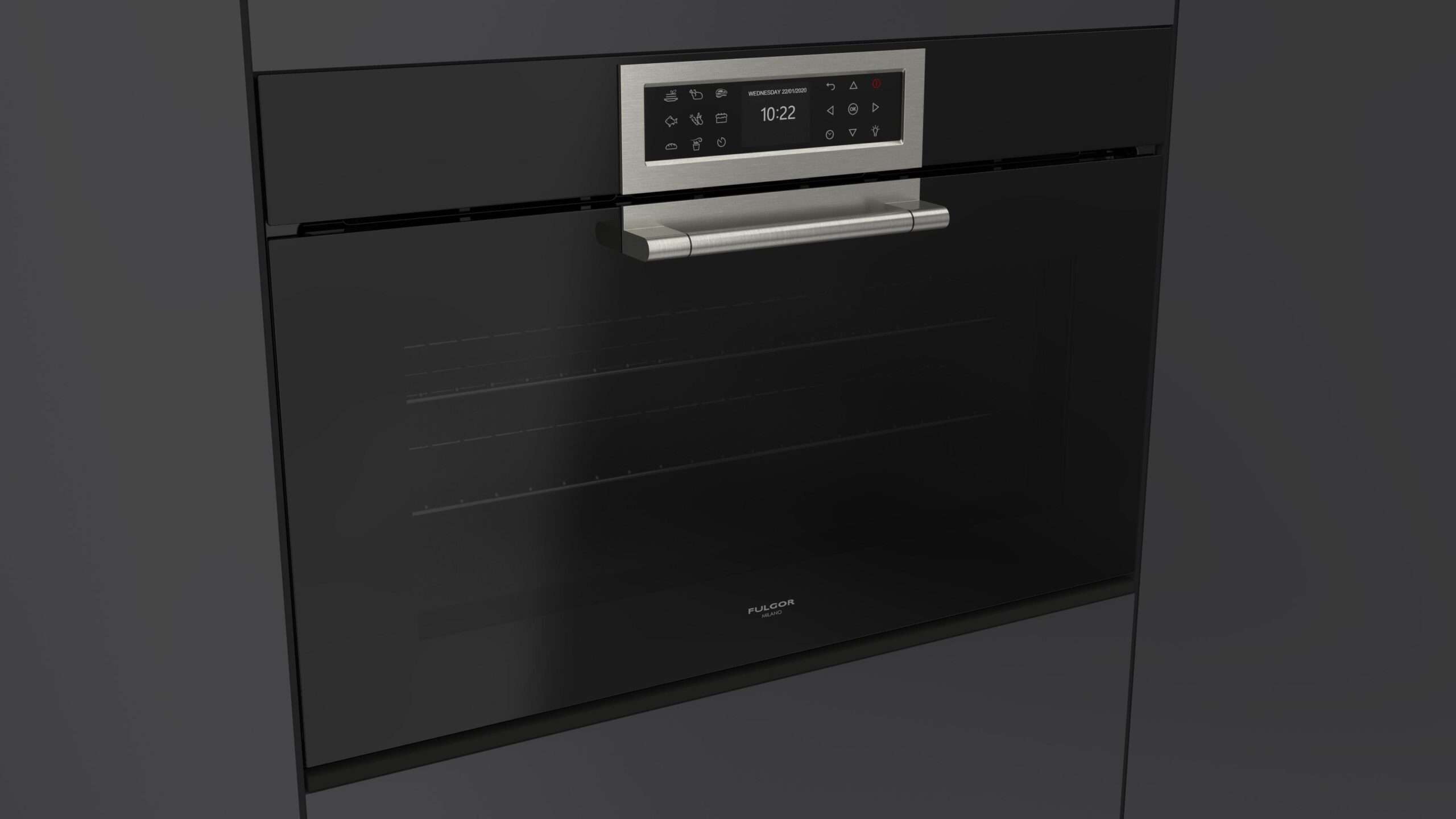 Fulgor Milano FCLO 9615 TEM 2F BK - Afbeelding 4