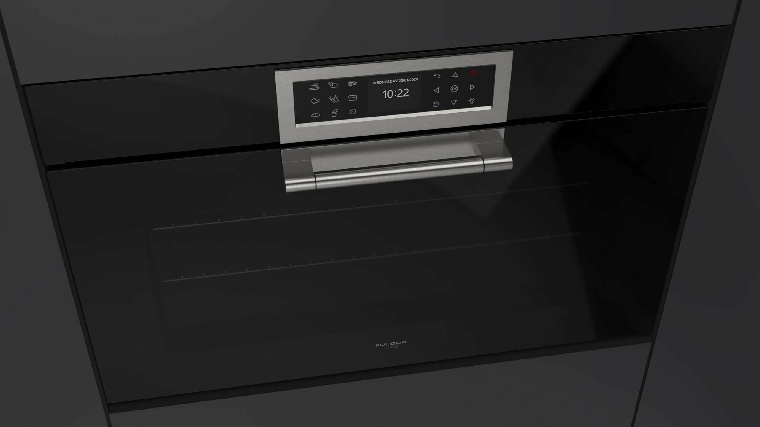 Fulgor Milano FCLO 9615 TEM 2F BK - Afbeelding 2