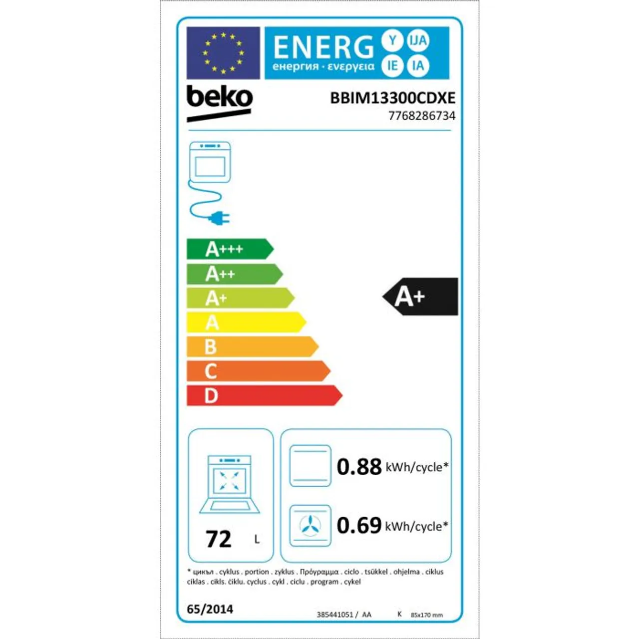 Beko BBIM13300CDXE - Afbeelding 4