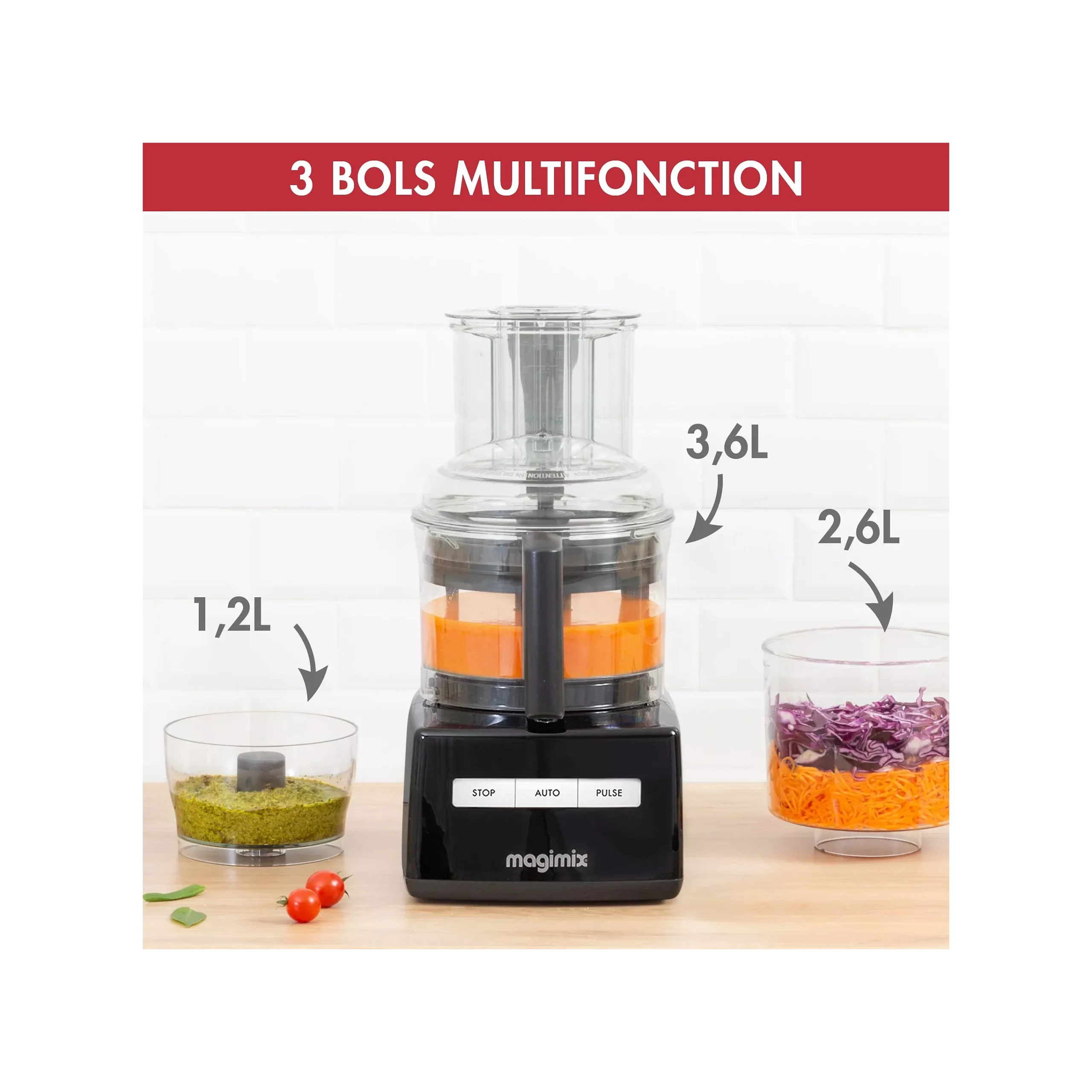 Magimix CS 5200 XL zwart - Afbeelding 6