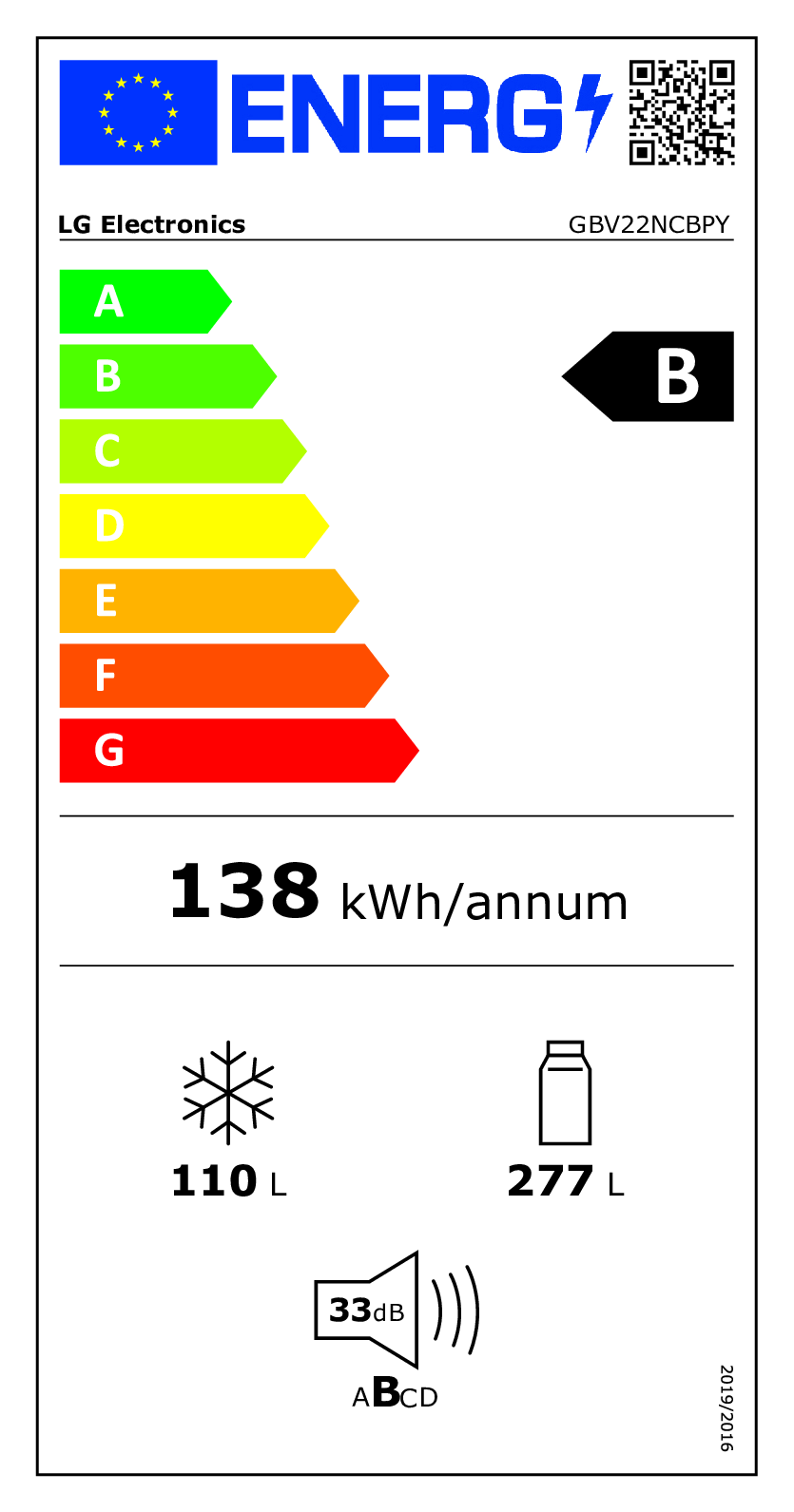 LG GBV22NCBPY - Afbeelding 5