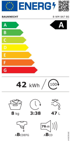 Bauknecht B WM 8A7 BS - Afbeelding 5