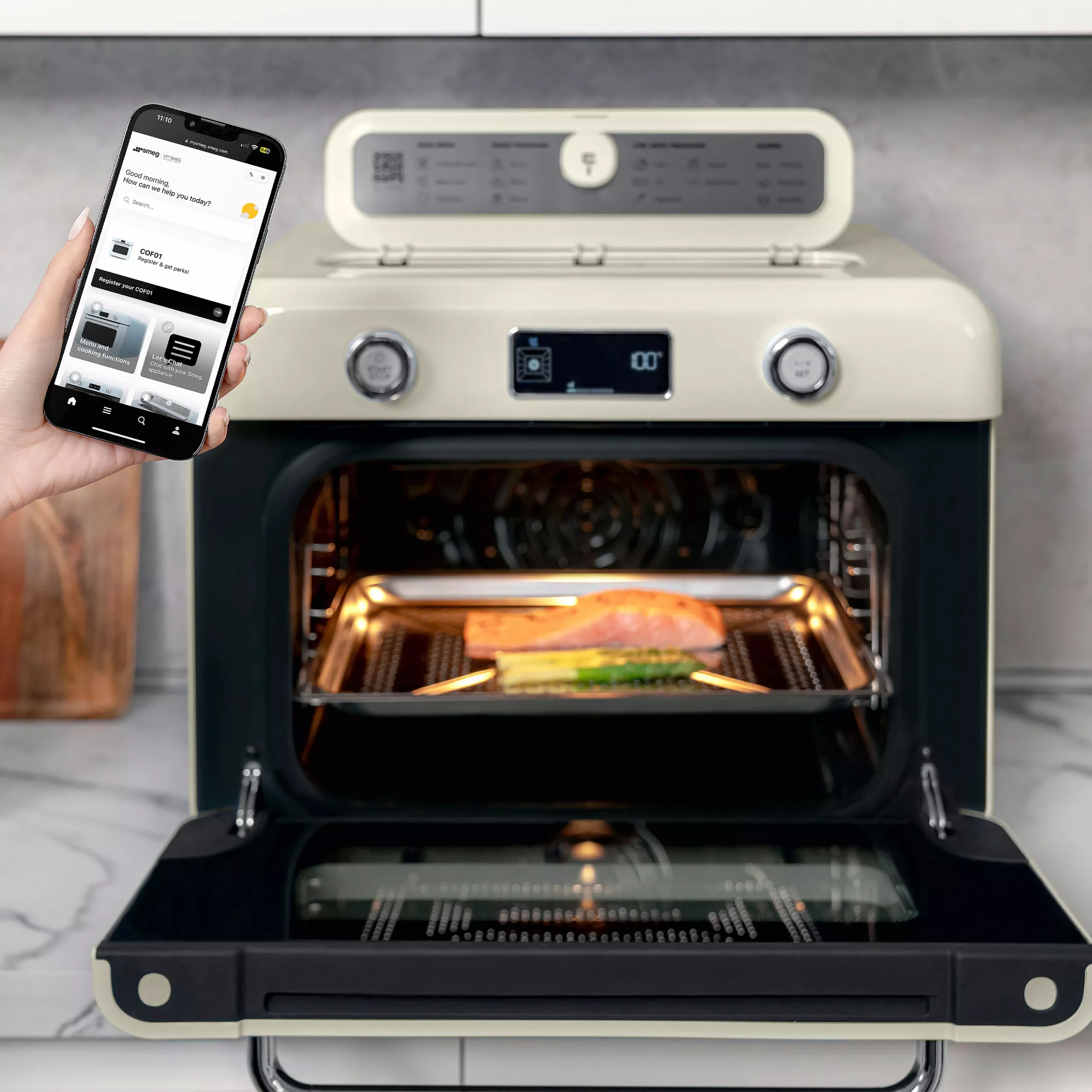 SMEG COF01CREU - Afbeelding 4