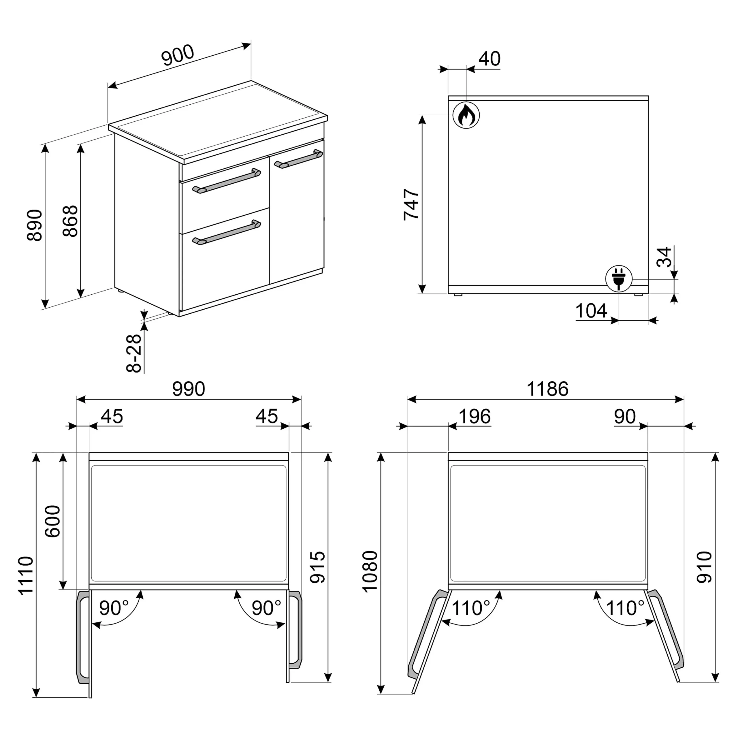 SMEG CX93GMBL - Afbeelding 7