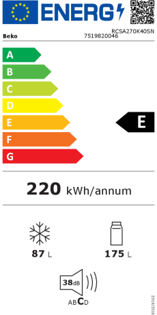 BEKO RCSA270K40SN - Afbeelding 6