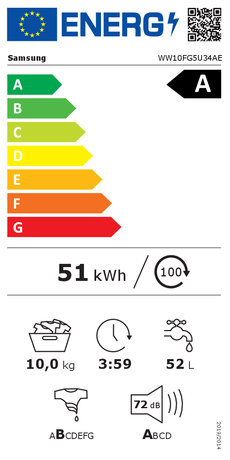 Samsung WW10FG5U34AEEF - Afbeelding 5